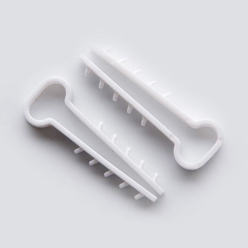 Дюбель-ялинка 6*14мм для плоского кабелю білий 100шт/уп APRO Житомир