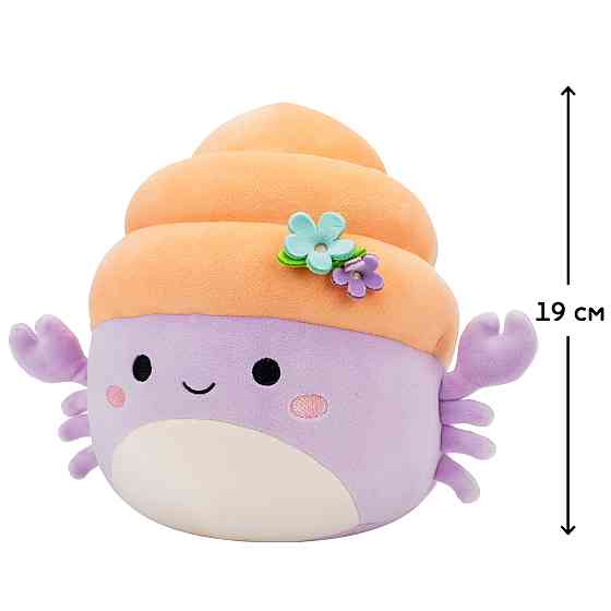 М'яка іграшка Squishmallows – Краб-самітник Арко (19 cm) Днепр