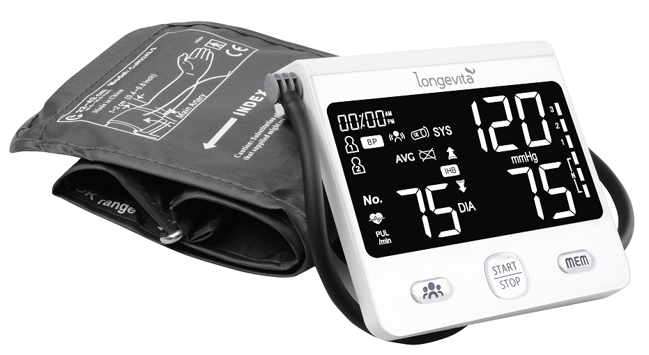 Автоматичний тонометр Longevita DBP-6175 (6900282) Київ - фото 9