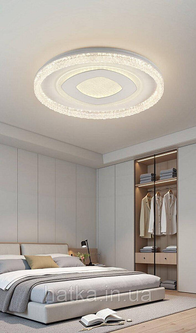 Світлодіодна пристельова люстра VALESO 2H-013, Білий Київ - фото 2