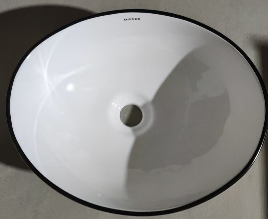Раковина накладна MIXXUS PREMIUM ELLIPSE-0108 EDGE BLACK 400х330х145mm   ( MP6527 ) 28040 Харків - фото 2