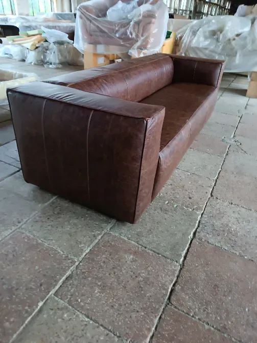 Кожаный трёхместный диван модели Kuba Ужгород - изображение 2