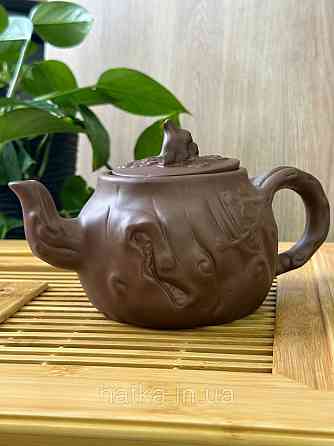 Чайник заварювальний ісинська глина 600 мл "Старе дерево" світлий Т2584 Київ