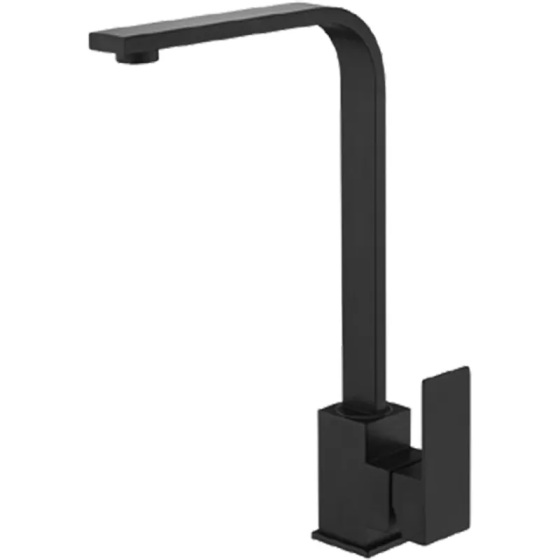 Змішувач для кухні з нерж. сталі SUS304 Zerix KUB-011 Black   ( ZX4704 ) 36515 Харків