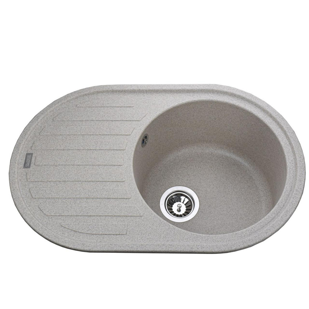 Гранітна мийка Globus Lux OHARA мигдаль 770х500мм-А0008 (000021076) Київ - фото 1