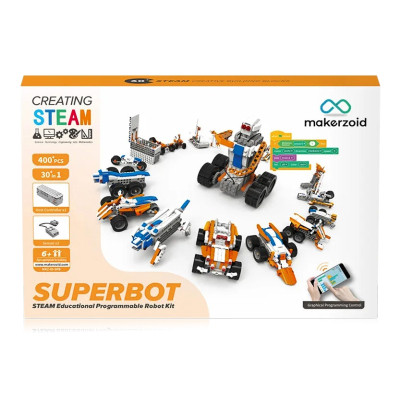 Конструктор Makerzoid Superbot Educational Building Blocks (MKZ-ID-SPB) Вінниця - фото 2