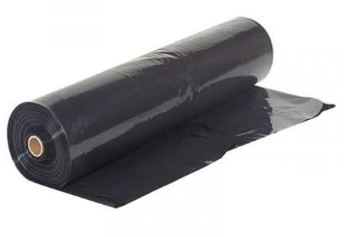 Плівка поліетиленова 100 мкм, рукав чорна 1,5 х 100 м Киев - изображение 2