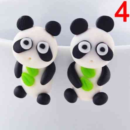 Серьги с мдведем 