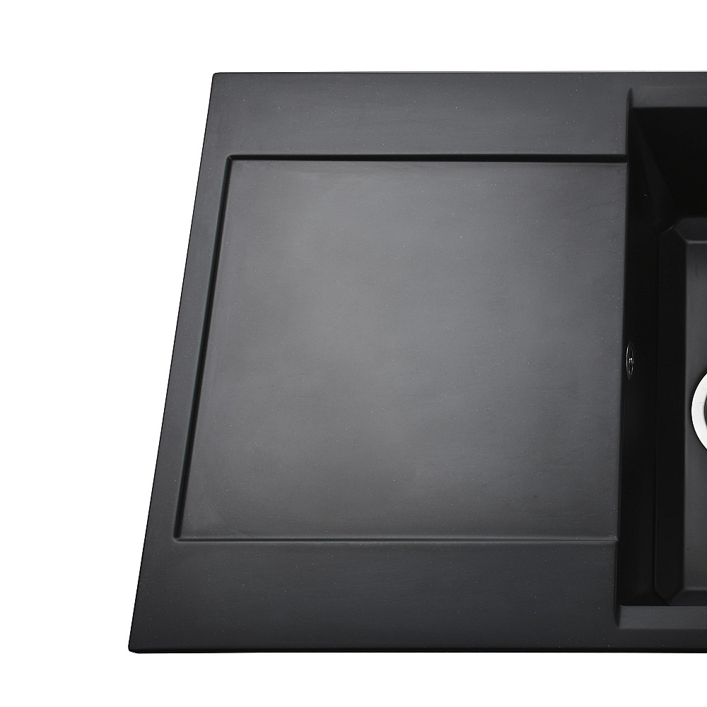 Гранітна мийка Mira KONIA чорний 790 х 500 мм Тернопіль - фото 5