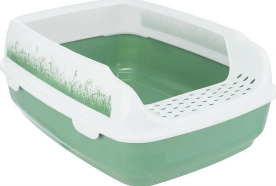 Туалет для кішок Тріксі Trixie Delio Litter Tray TX-40180 з бортиком, розмір 38×20×50 см Вінниця