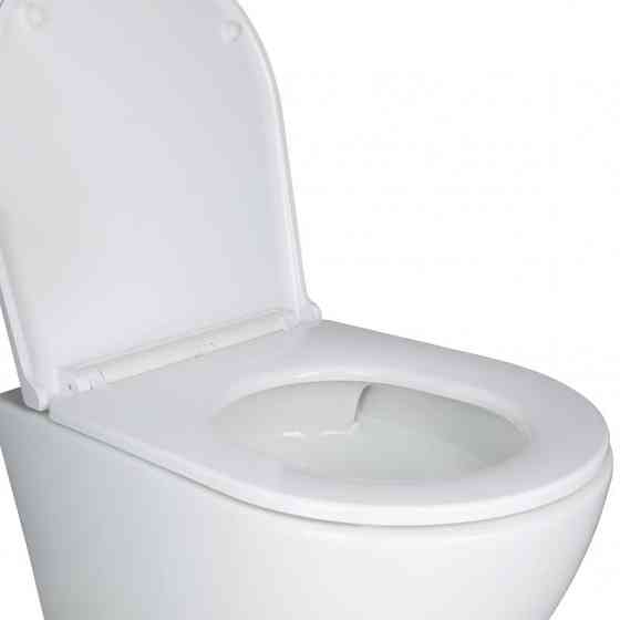 Готове рішення Qtap для ванної кімнати: підвісний унітаз Robin Ultra Quiet 490x365x325 + комплект інсталяції Nest 4 в 1 Київ