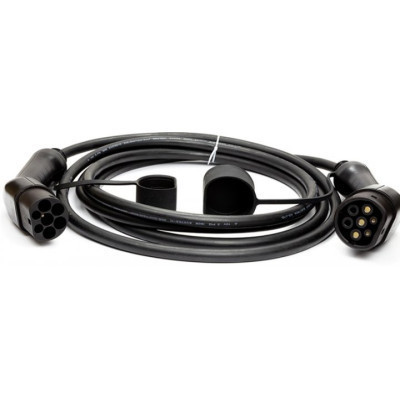 Зарядный кабель для электромобиля HiSmart Type 2 - Type 2, 32A, 7.2кВт, 1 фазний, 5м (EV200016) Винница - изображение 2