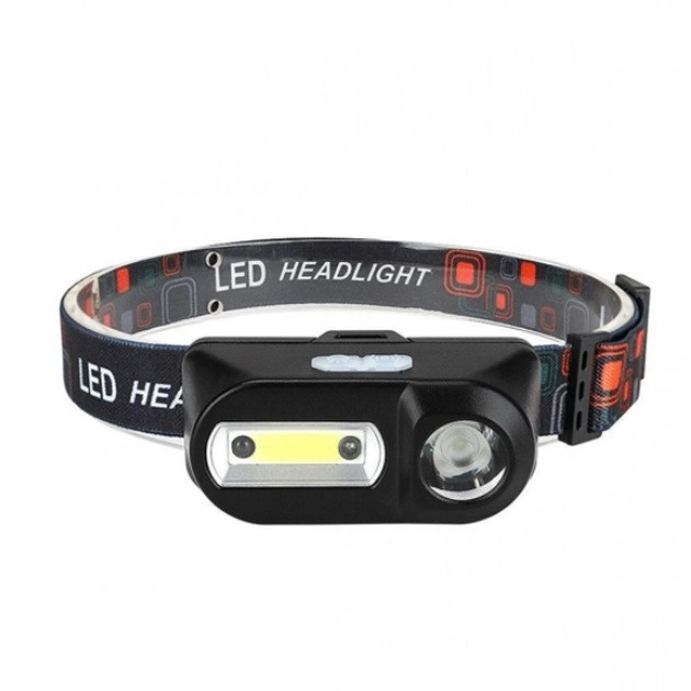 Налобні ліхтарі для активних людей 1804A-XPE+COB, Компактний налобний ліхтар, Водонепроникний ліхтарик XY-78 Львів - фото 10