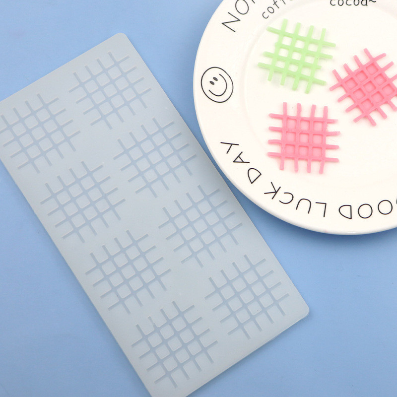 Молд силиконовый для шоколада Решетка 238 на 120 мм серый Киев - изображение 9