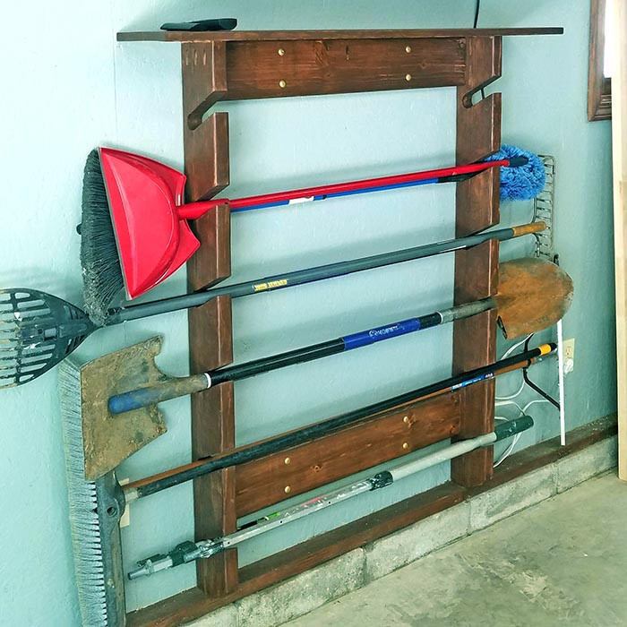 Органайзер для садового инвентаря 