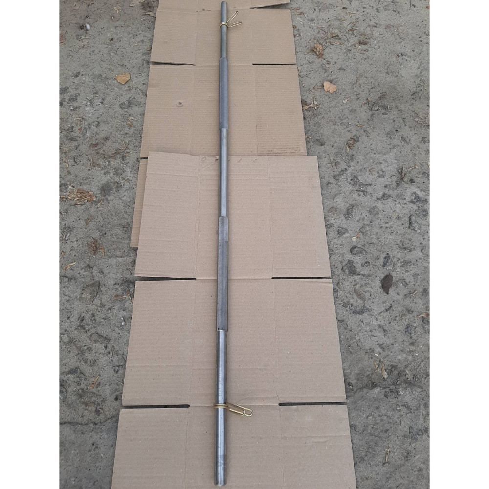 Металевий прямий гриф для штанги 150 см (25 мм) сталевий Київ - фото 4