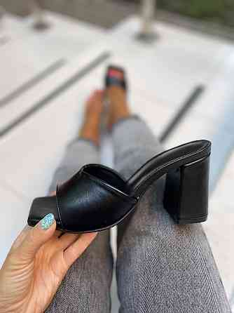 ARLEN Шльопанці жіночі ARLEN Ш-Амина чорні (літо, шкіра натуральна) (4878) Коломия