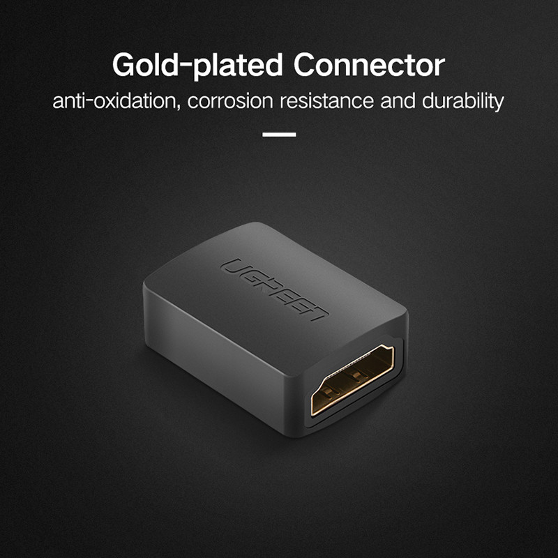 З'єднувач HDMI v2.0 Ugreen 20107 (Чорний) Николаев - изображение 7