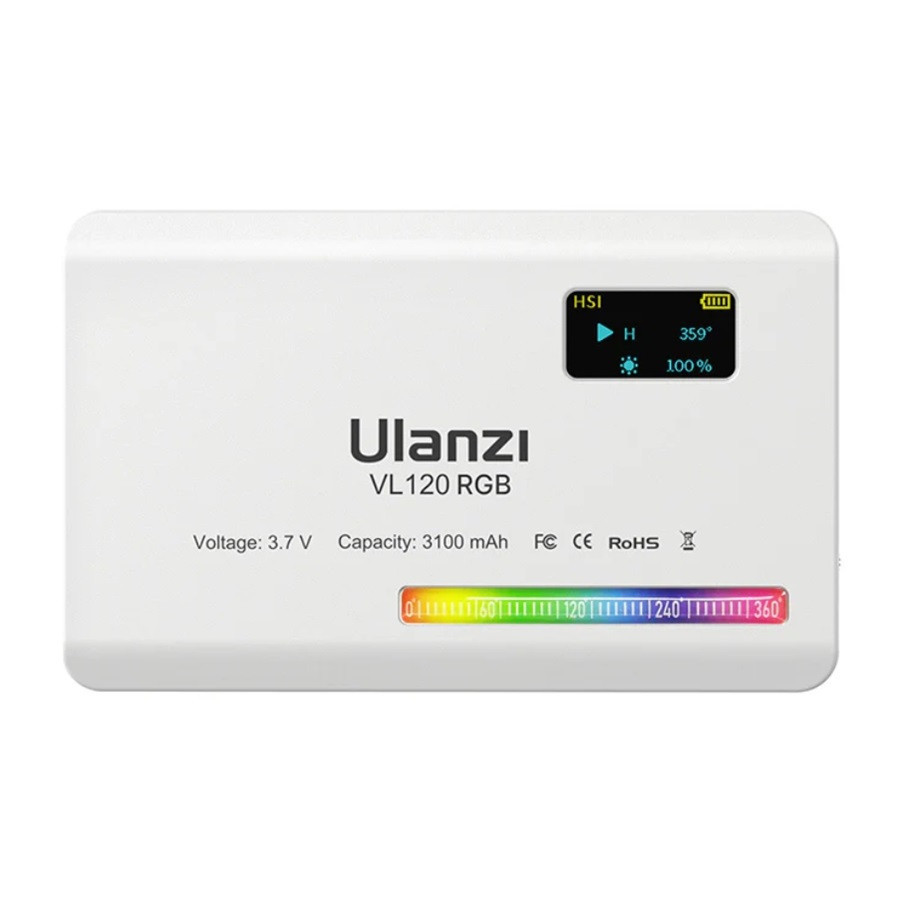 Светодиодное видеоосвещение Ulanzi Vijim White Киев - изображение 2