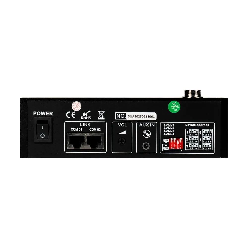 Мікрофон виносний пейджинговий CMX PA-4500RM, 4 зони (16-00022) Київ - фото 5