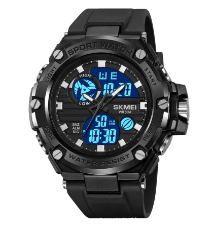 Часы мужские наручные спортивные Skmei 2119 (Черный) Винница