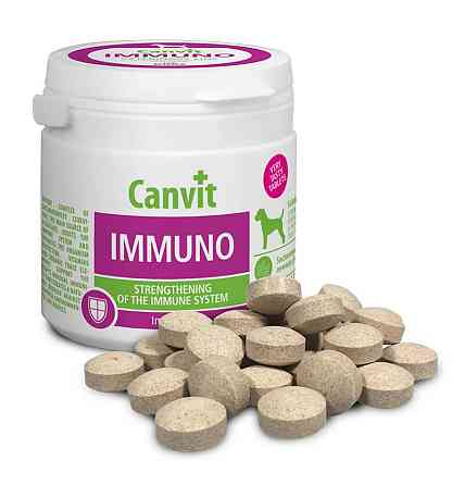 Canvit Immuno (Канвіт Іммуно) вітамінна харчова добавка для зміцнення імунітету собак 100 р. Запоріжжя