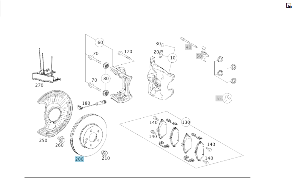 Mercedes-Benz  A2464212612 Тормозний диск передній 320 х 30 мм CLA C117 CLA Shooting Brake X117 GLA X156 Одесса - изображение 2