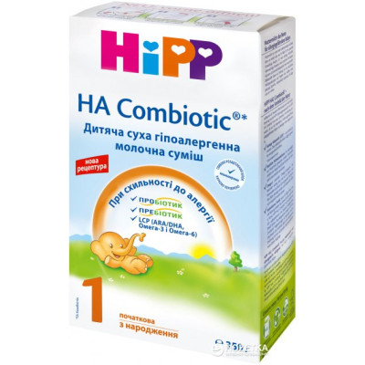 Детская смесь HiPP 1 Гипоаллергенная HA Combiotic начальная 350 г (9062300137658) Винница - изображение 2