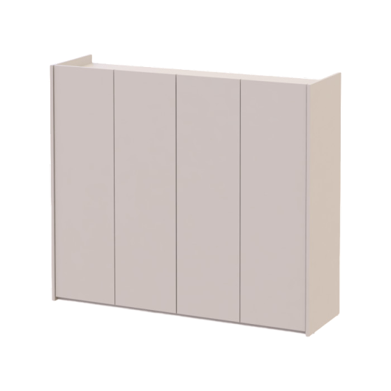 Тумба для обуви Doros Кассель Кашемир 4 ДСП 128х40х110 (41516213) Львов