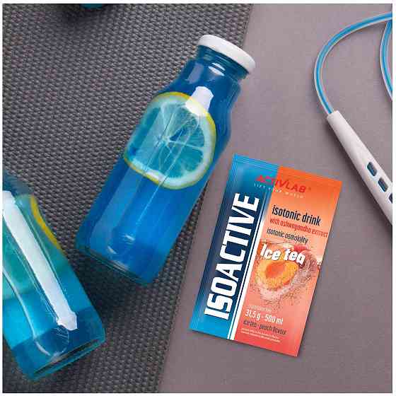Изотонический напиток Iso Active 31,5g 1sachet (Peach Ice Tea) Луцк
