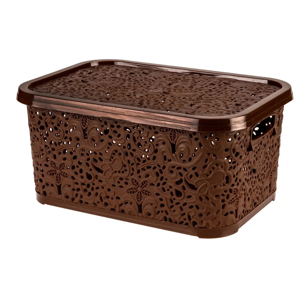 Корзинка с крышкой 