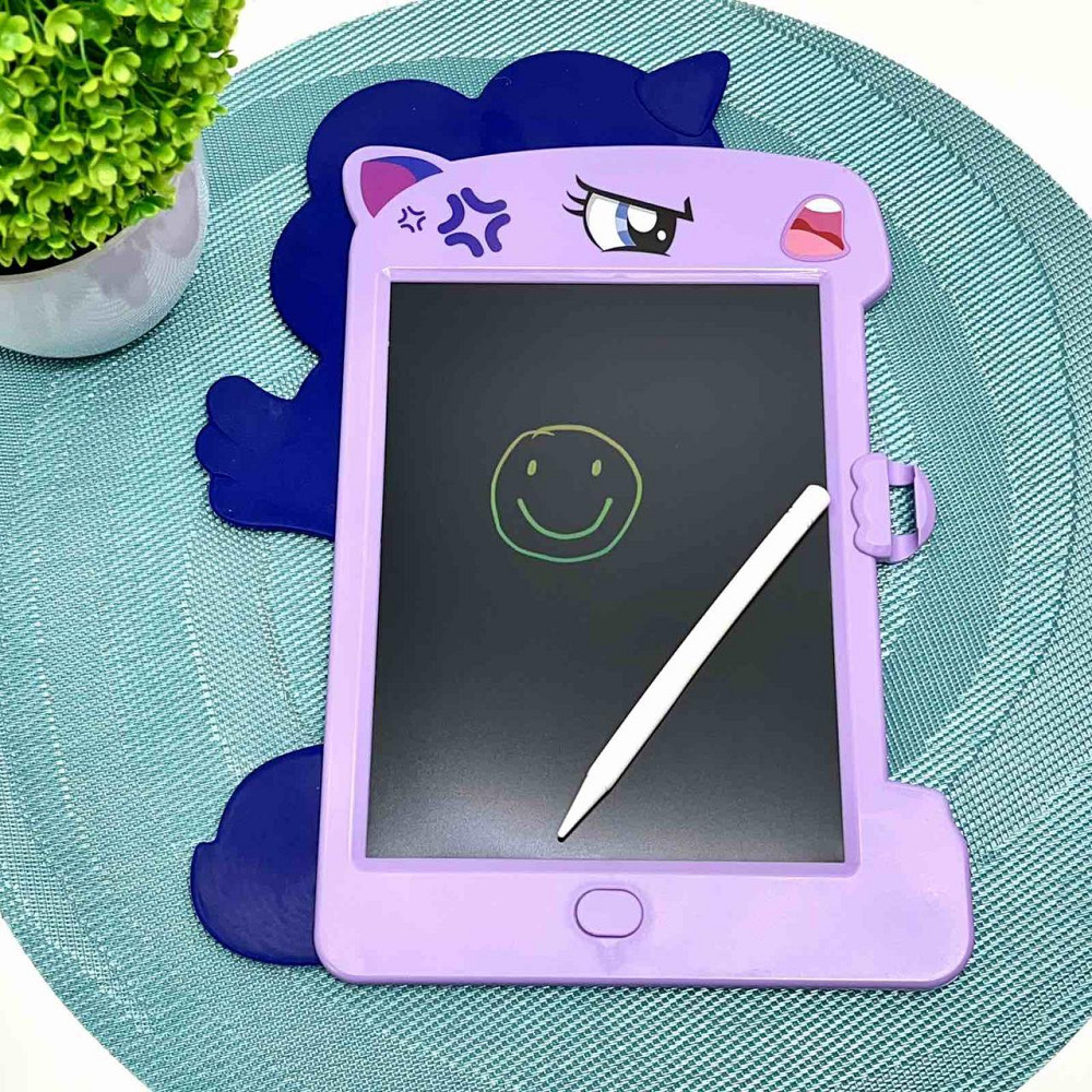 Планшетний графічний LCD для малювання Казковий поні Рожевий з синім (SK0059) Чернигов - изображение 4