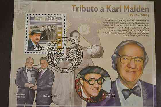 Гвинея - Бисау. Марки. История. Личности. Блок. 2009 год (В-5) Полтава