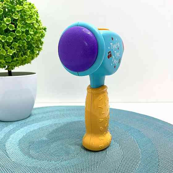 Молоточок розвиваючий Limo Toy музичний українське озвучення Блакитний (FT 0031) Чернигов