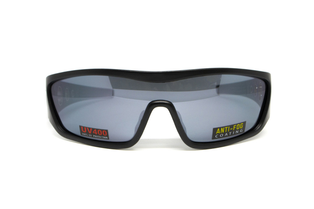 Окуляри захисні Global Vision Rivet (silver mirror) Anti-Fog, дзеркальні сірі Запоріжжя - фото 2