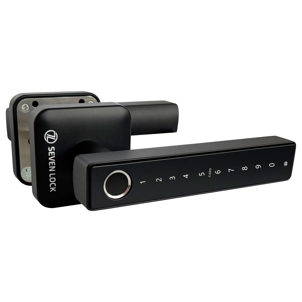 Умный дверной биометрический замок SEVEN LOCK SL-7738BF Киев - изображение 12