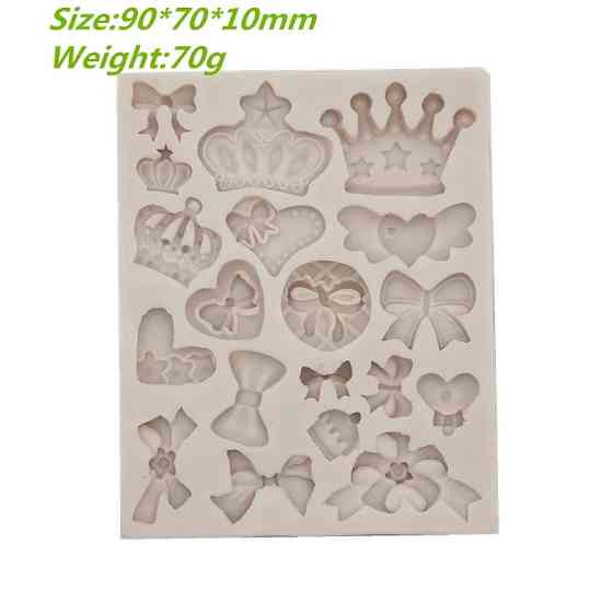 Молд силиконовый 90 на 70 мм серый Киев