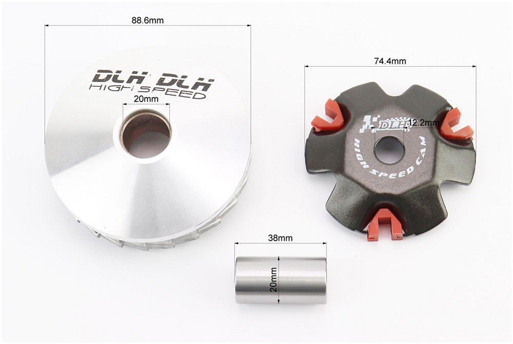 Варіатор передній к-кт Honda DIO50 AF18 ТЮНІНГ Київ - фото 3