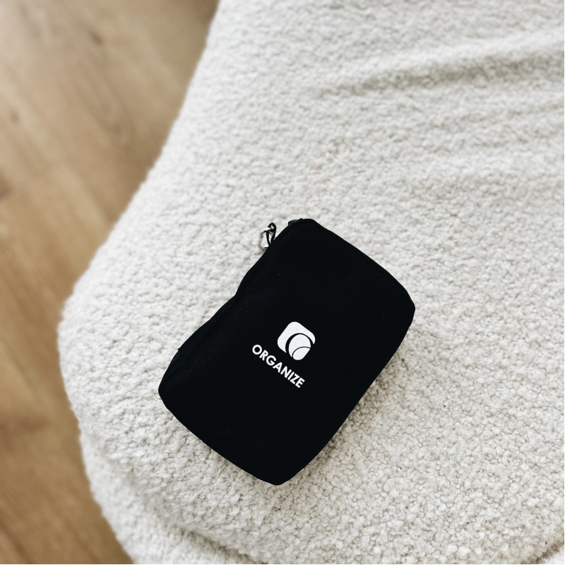 Дорожній органайзер для заряджання 18x12x3,5 см (Чорний) Суми - фото 1