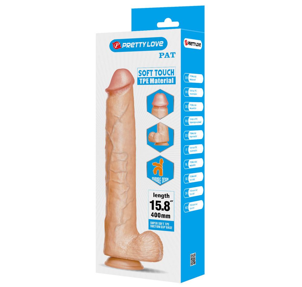 Фалоімітатор - Pretty Love Pat 15.8" Sex Aura Київ - фото 10
