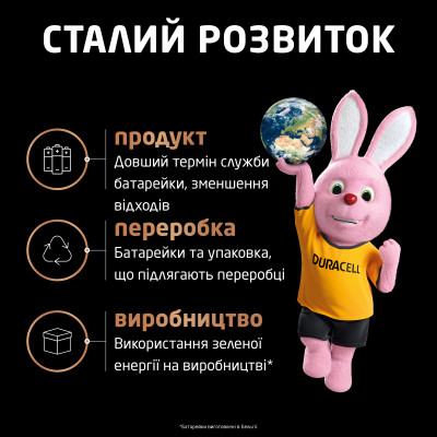 Батарейка Duracell Optimum AAA лужні 8 шт. в упаковці (5015602) Винница - изображение 6