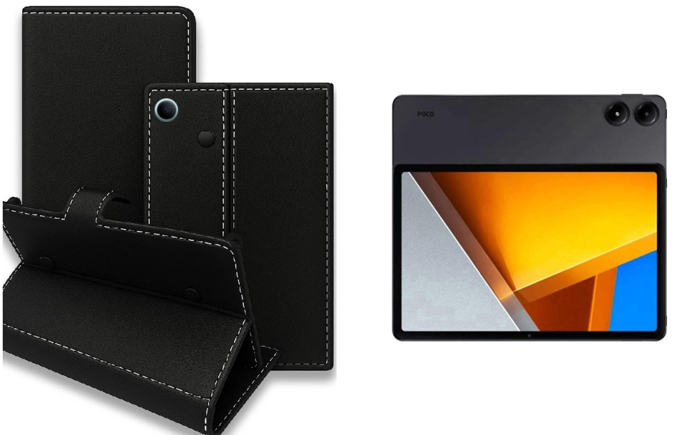 Книга-трансформер для планшета Xiaomi Poco Pad, цвет Black Киев - изображение 1