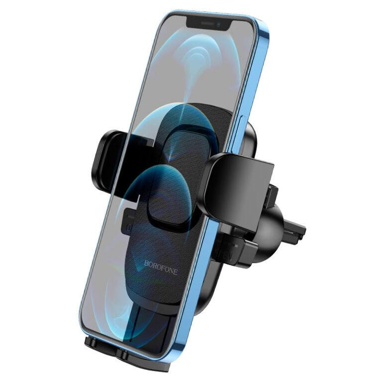 Автотримач для телефона BOROFONE BH69 air outlet car holder Black Київ - фото 2