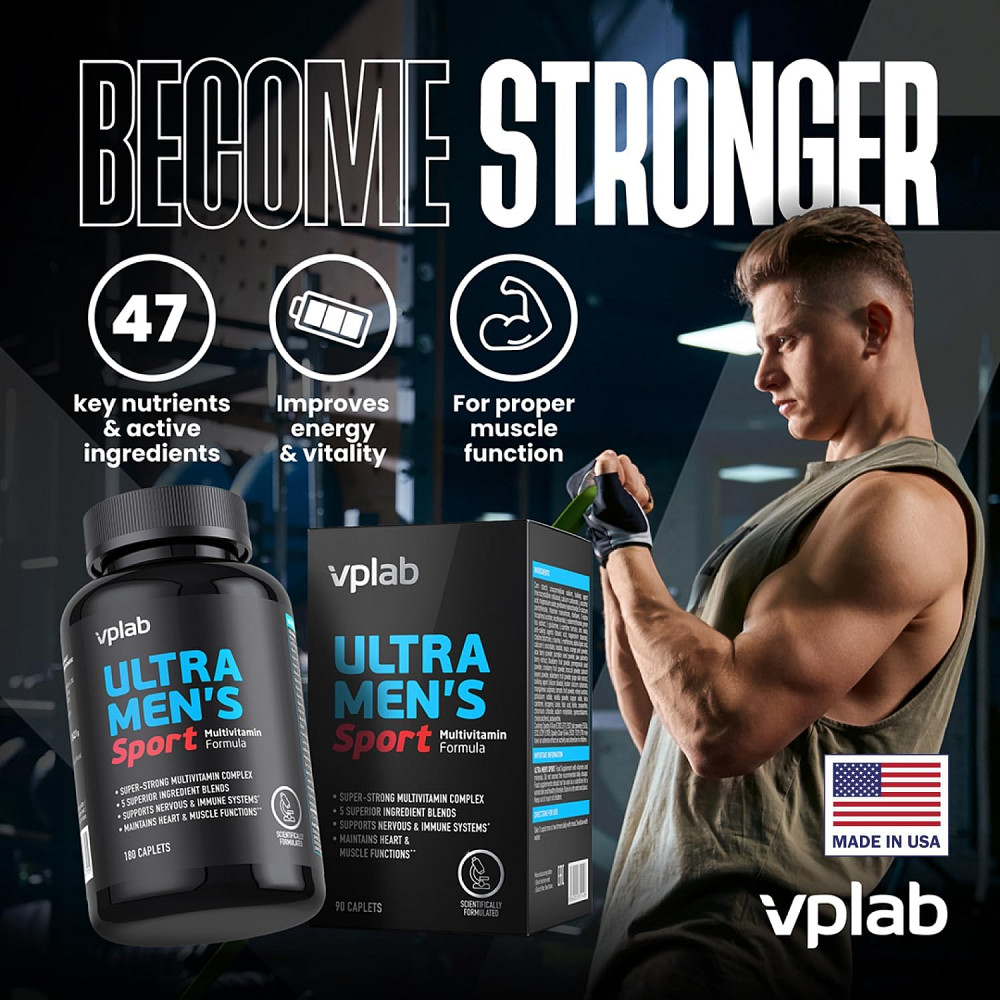 Ultra Men's Sport Multivitamin 90 caps Луцьк - фото 3