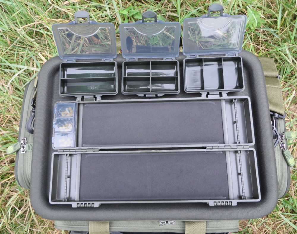 Карповая Сумка для рыболовных аксессуаров с Контейнерами Mivardi 
