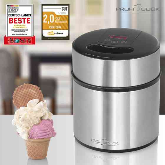 Морожениця 1800 мл з дисплеєм і таймером Profi Cook PC-ICM (1140) 12 Вт Нововолинськ