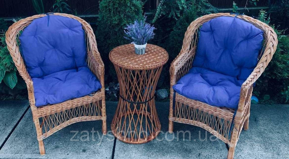 Балконная плетеная мебель из лозы Киев - изображение 2