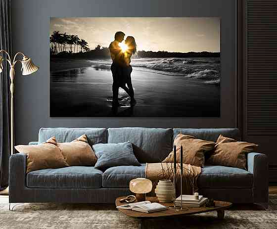 Картина холст в гостиную / спальню  Закохана пара  MLP_98 Киев