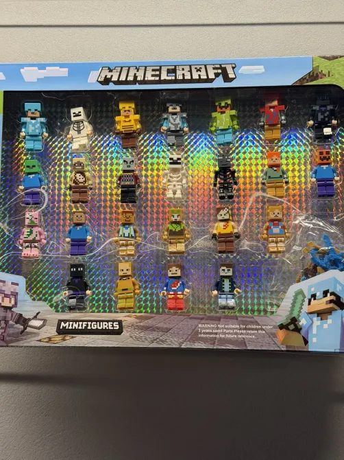 Набор минифигурок Minecraft 24 шт с оружием – подарок для фанатов игры Майнкрафт Коломыя - изображение 1