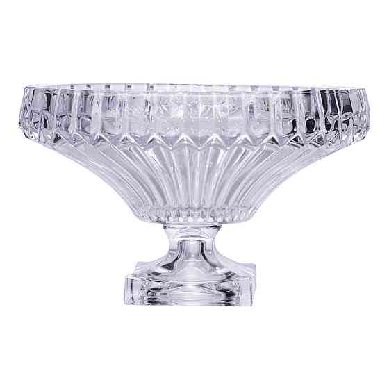 Фруктовниця скляна на ніжці Ø29 (см) Прозора HP-19-139RB Київ